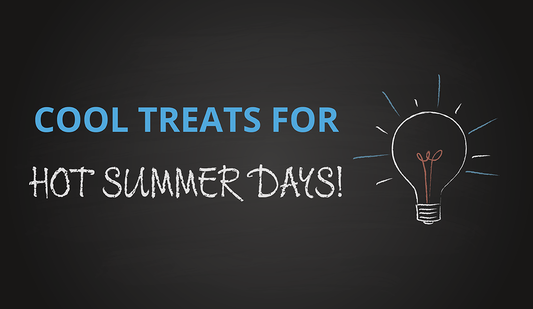 What to do when you want a cool treat on a hot summer day?