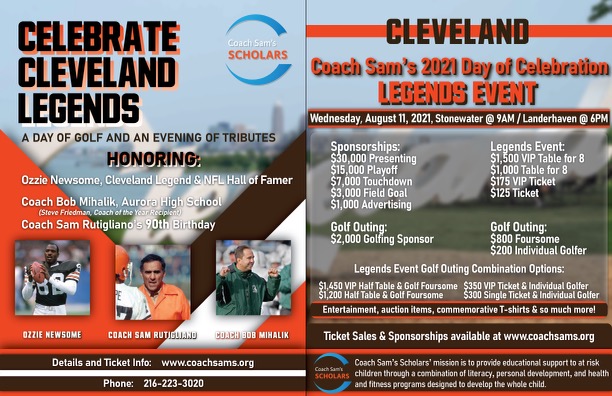 2021 Legends Event and Golf Outing