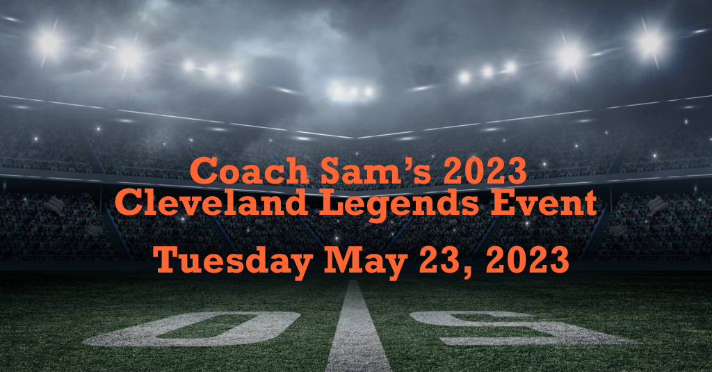 2023 Legends Event – Tuesday May 23, 2023